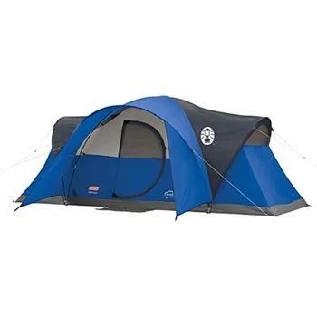 Палатка Coleman Camping |палатка Montana Cabin на 6-8 человек с откидной дверью -несколько спецификаций и цветов по желанию